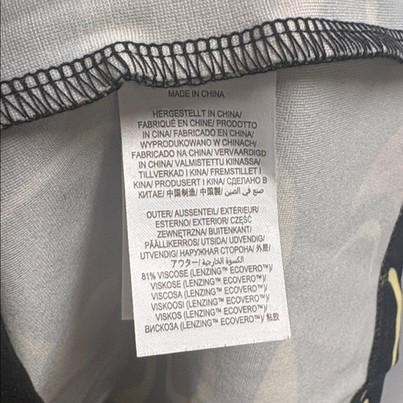 Boden Naomi Mod Print Jersey Dress Black Multi Size 4 - Picture 7 of 7